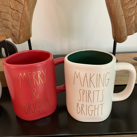 Rae Dunn MERRY & BRIGHT And MAKING SPIRITS BRIGHT